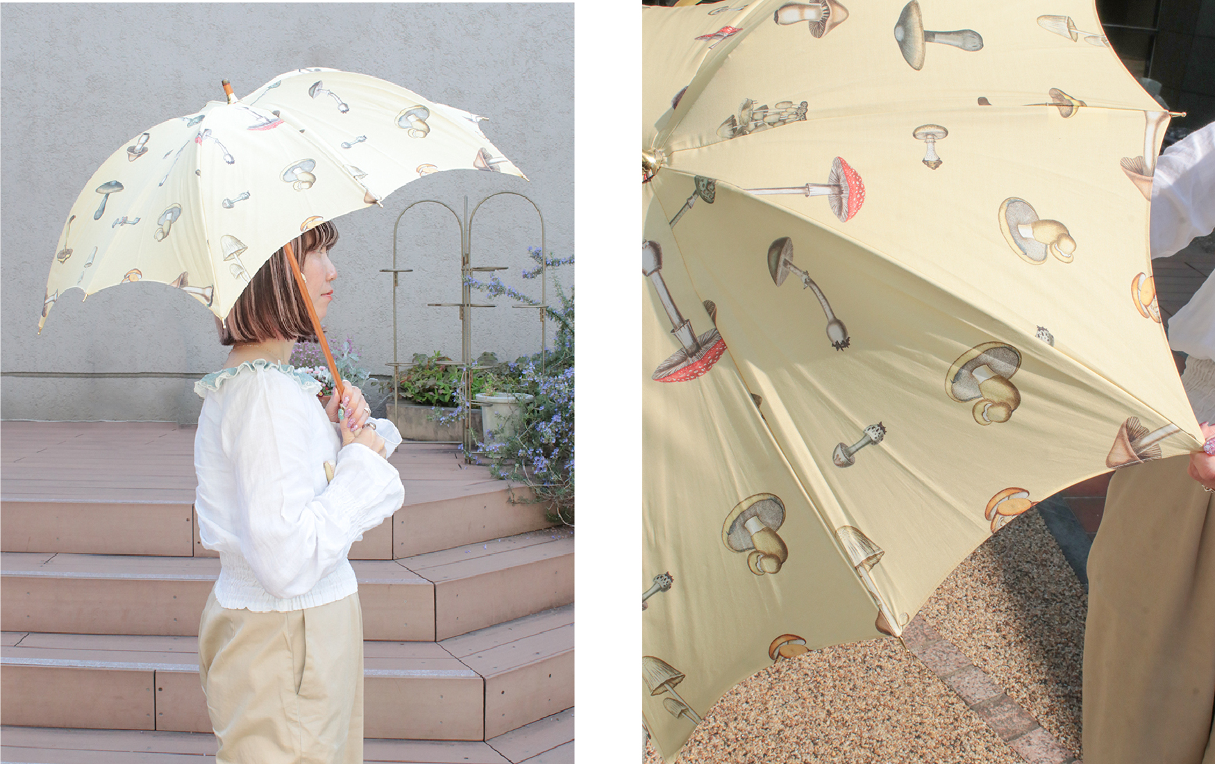 新入荷】Di Cesare Designs 晴雨兼用日傘｜rooms SHOP｜H.P.